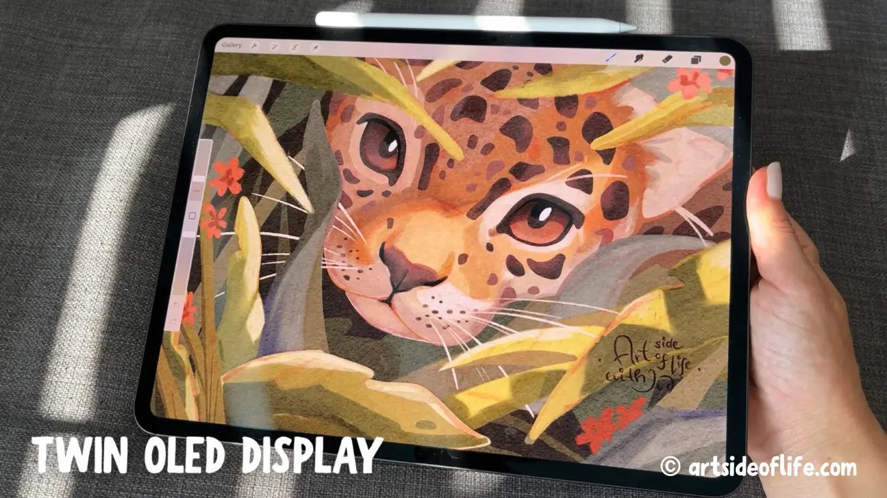 Photo: iPad Pro 13 M5 with nano-texture and twin OLED display - ©Art Side of Life