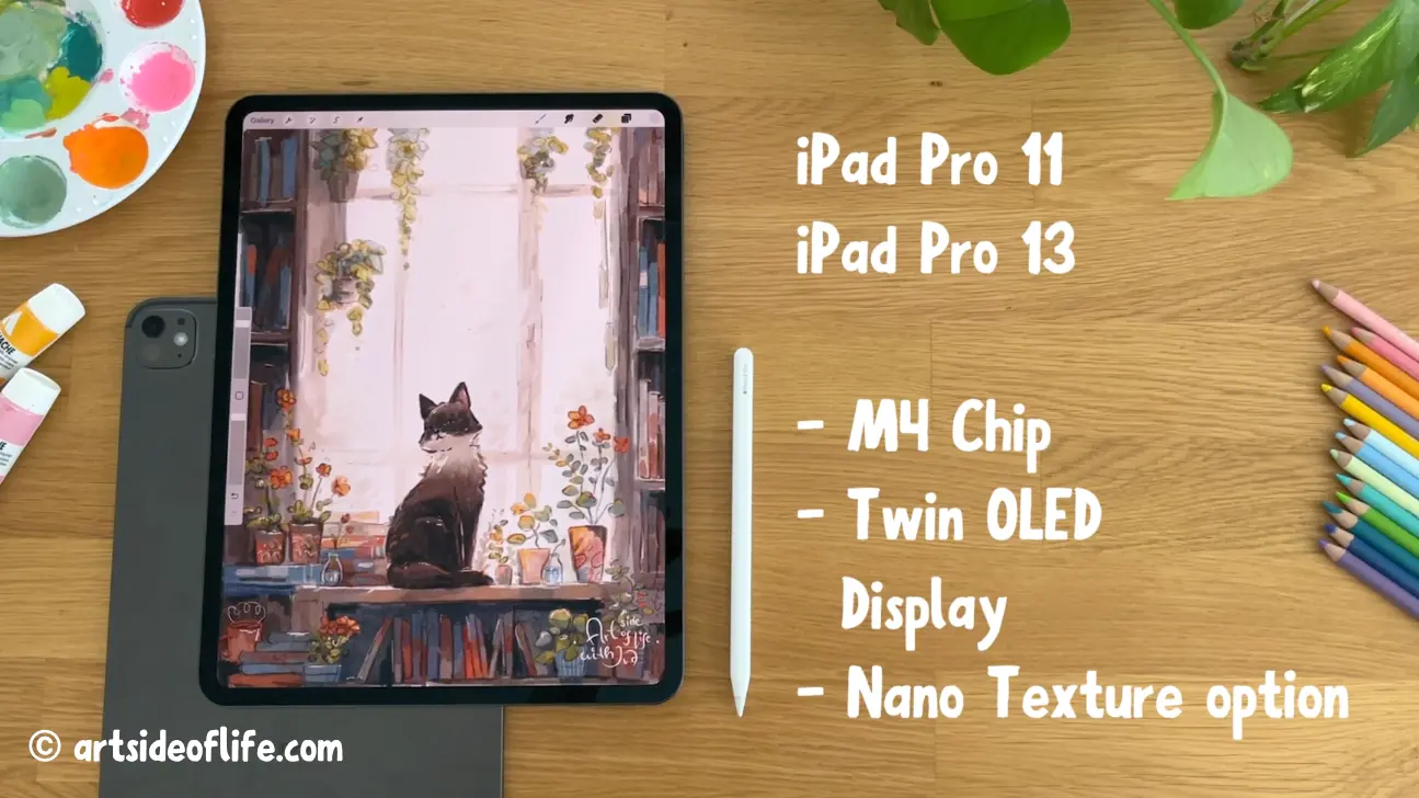 Photo: iPad Pro M5/M4 13-inch and 11-inch main features - ©Art Side of Life